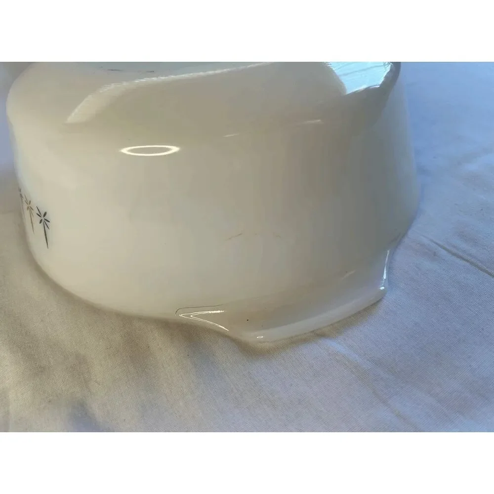 Anchor Hocking Fire King Candle Glow 439 3 Quart Casserole Dish with Lid